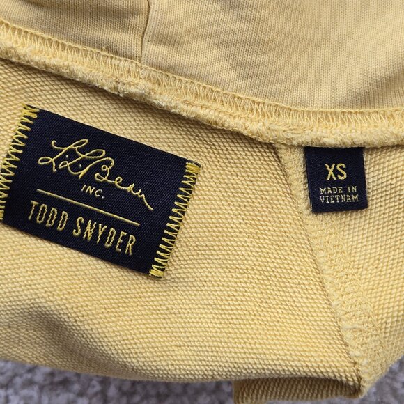 L.L. Bean x Todd Snyder Hoodie Organic Cotton French Terry Unisex XS - Picture 16 of 16